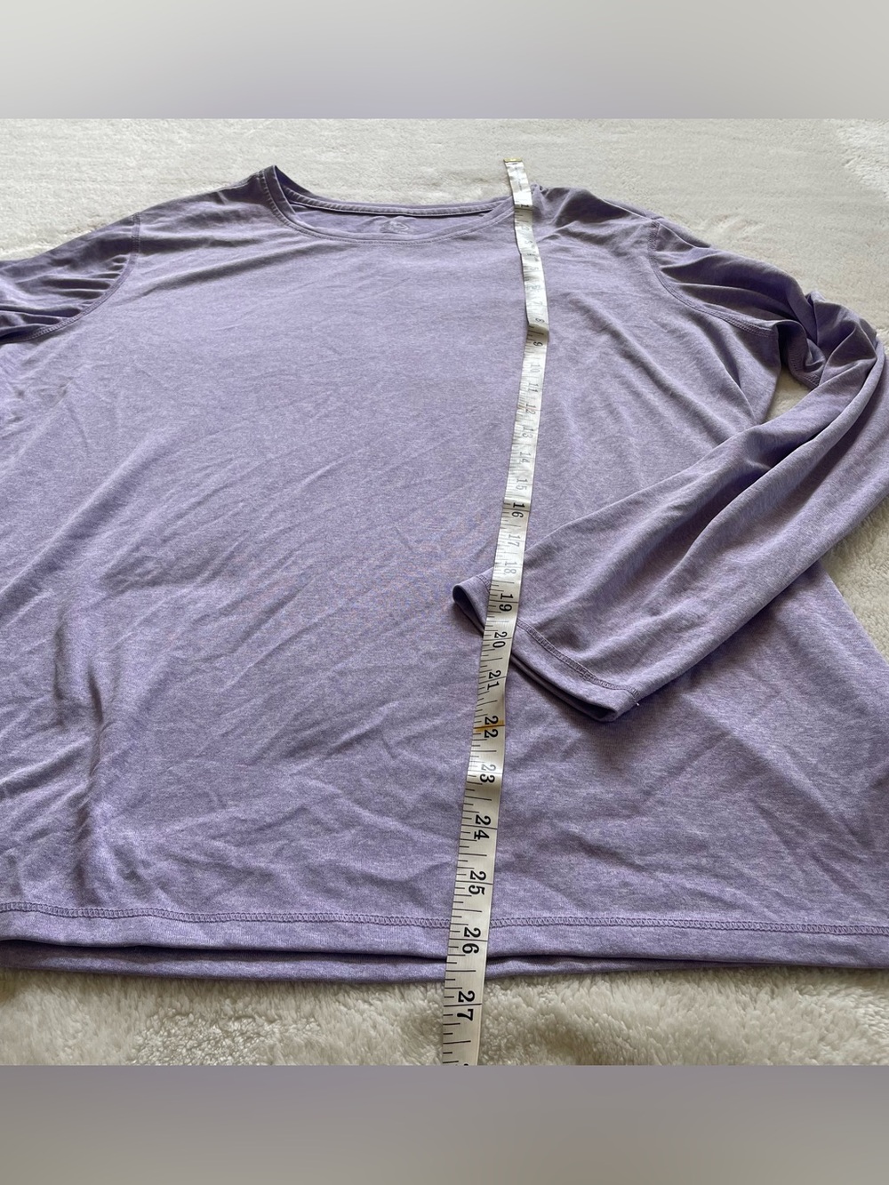 Athletic Works Lilac Long Sleeve size XL - Picture 7 of 13